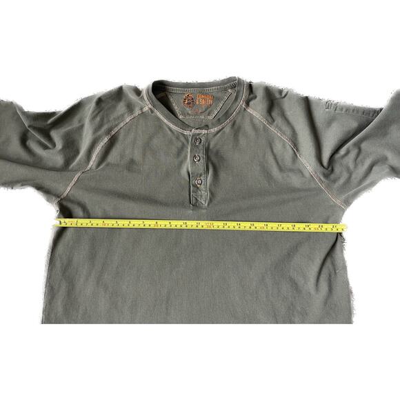 Justin Cat 2 Flame Resistant L/S Long Sleeve Green Large Shirt - Picture 7 of 9